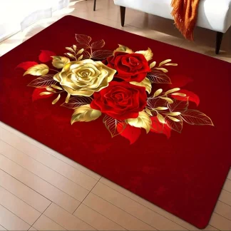 Red Color Rugs